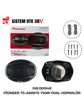 PİONEER TS-A6997S 750W OVAL HOPARLÖR