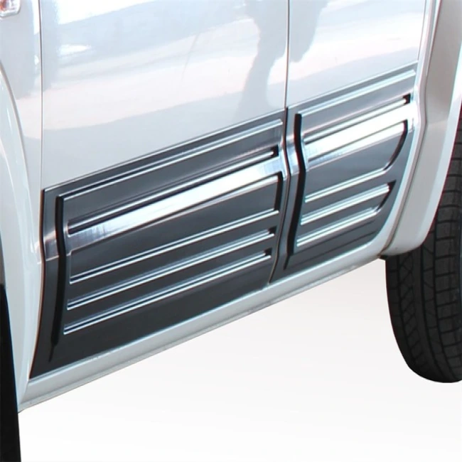 DDK-VW AMAROK 10-16 YAN KAP KAPLAMAS 4 PRÇ P.SİYAH