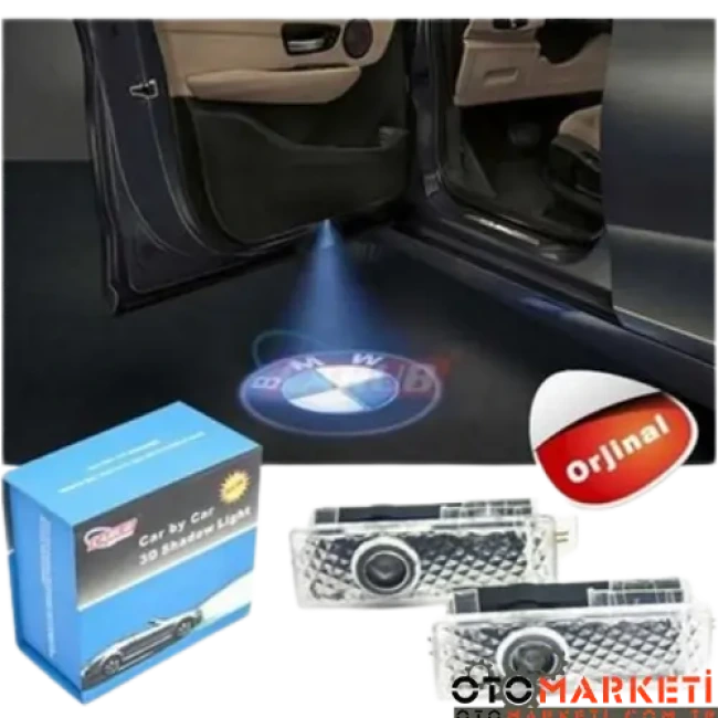 CARUB KAPI ALTI IŞIK LOGO ARACA ÖZEL BMW ORJİNAL