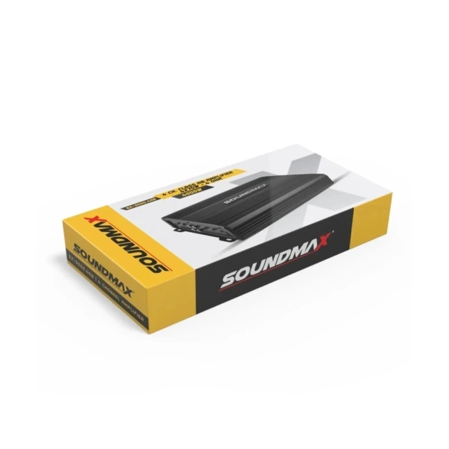 SX-3000.4AB SOUNDMAX AMPLİFİKATÖR 4 KANAL 70 W RMS