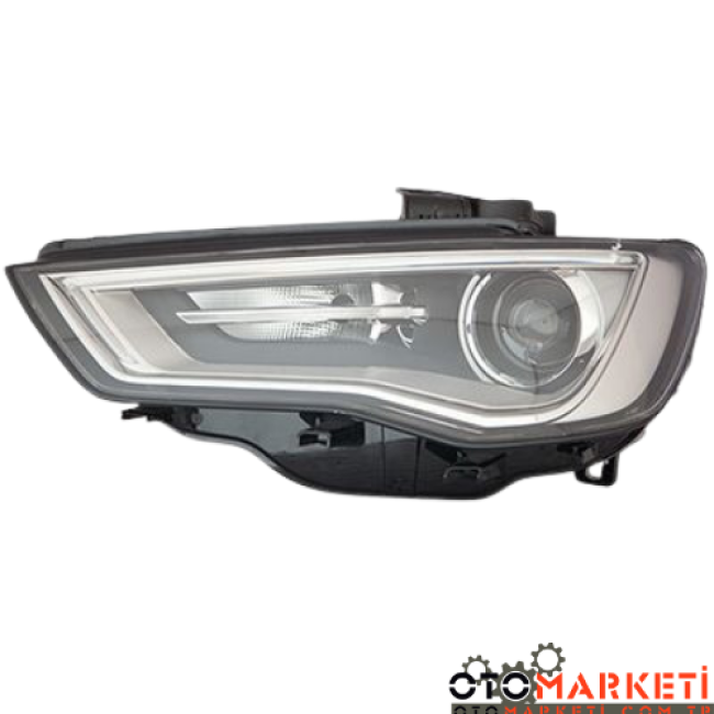 Audi A3 2012 ve sonrası Sol Far Komple