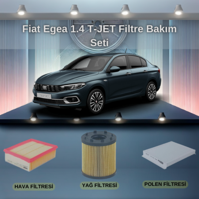 Fiat egea 1.4 t-jet filtre bakım seti